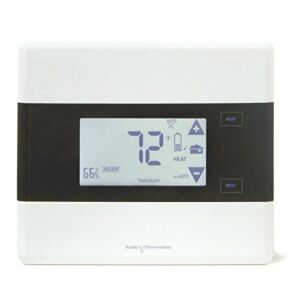 Radio Thermostat CT100 Z-Wave Programmable Thermostat Off-White