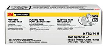 3M Hand-Masker Painter’s Plastic Plus, 9 x 400-Feet, MFB-9 | The Storepaperoomates Retail Market - Fast Affordable Shopping