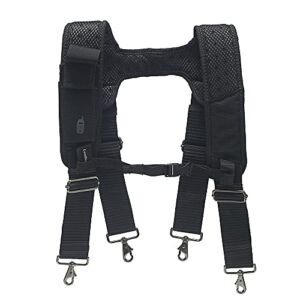 Bucket Boss – LoadBear Suspenders, Belts & Suspenders (57400), Black