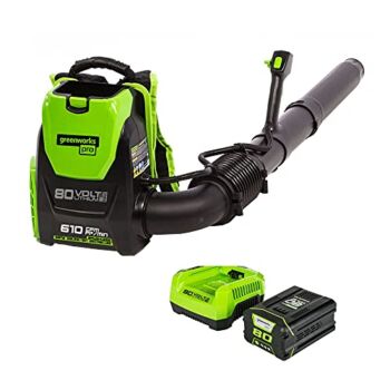 Greenworks Pro 80V (180 MPH / 610 CFM) Cordless Backpack Leaf Blower, 2.5Ah Battery and Charger Included BPB80L2510 | The Storepaperoomates Retail Market - Fast Affordable Shopping