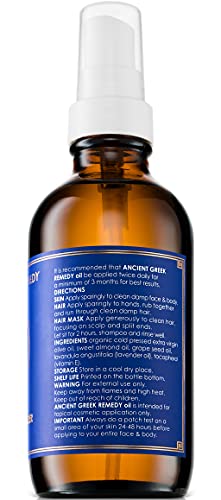 Organic Blend of Olive, Lavender, Almond, Vitamin E and Grapeseed Oils, Day and Night Moisturizer for Dry Skin, Face, Hair, Foot, Leg, Hands, Nail and Cuticle Care, Natural Body Oil for Women and Men | The Storepaperoomates Retail Market - Fast Affordable Shopping