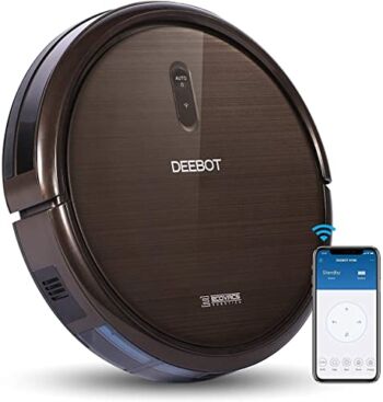 ECOVACS DEEBOT N79S Robotic Vacuum Cleaner with Max Power Suction, Upto 110 Min Runtime, Hard Floors and Carpets, Works with Alexa, App Controls, Self-Charging, Quiet | The Storepaperoomates Retail Market - Fast Affordable Shopping