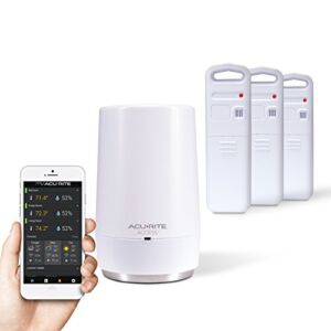 AcuRite 01006M Temperature and Humidity Monitoring System Access for Remote Monitoring, Compatible with Amazon Alexa