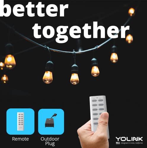 YoLink Remote, 500 Feet World’s Longest Range Smart Remote Controller One Button Plugs Switches Outlets Grouping and Controlling, LoRa Enabled Smart Home Automation Device | The Storepaperoomates Retail Market - Fast Affordable Shopping