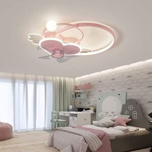 MAXIAOXIANG Fan Ceiling Light, LED Modern Ceiling Fan with Lamp, Dimmable with Remote Control, Quiet Ceiling Fans with Lamps for Bedrooms, Living Room [Energy Class A++]