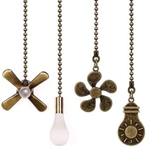 2 Groups Ceiling Fan Pull Chain Ornament