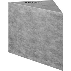 VEVOR Tile Shower Seat, 22.4″ x 16″ x 20″ Ready to Tile Shower Seat, Factory Waterproof & 100% Leak Proof Tileable Shower Corner Seat, 440lbs Load-Bearing Triangular Board Shower Bench, Grey