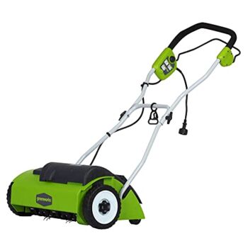 Greenworks 10 Amp 14” Corded Electric Dethatcher (Stainless Steel Tines) | The Storepaperoomates Retail Market - Fast Affordable Shopping