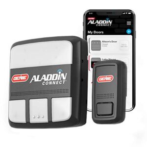 Genie ALKT1-R Aladdin Connect Smart Garage Door Opener, Kit, Works with Alexa & Google Assistant