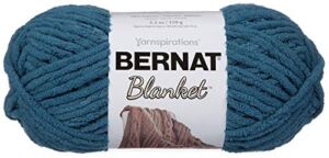Bernat Blanket Super Bulky Yarn, 5.3oz, Guage 6 Super Bulky, Dark Teal