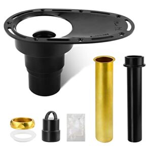 Freestanding Tub Drain Installation Kit Rough-in for Freestanding Bathtub,with CUPC Certification,Include Brass Pipe and ABS Pipe