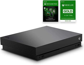 Microsoft Xbox One X 1TB Black (Console Only) (Renewed) | The Storepaperoomates Retail Market - Fast Affordable Shopping