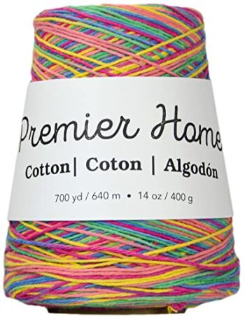 Premier Yarns Home Cotton Cone Yarn 1032-01 Rainbow | The Storepaperoomates Retail Market - Fast Affordable Shopping