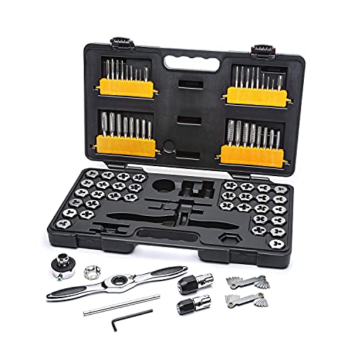 GEARWRENCH 77 Piece Ratcheting Tap and Die Set, SAE/Metric – 3887 | The Storepaperoomates Retail Market - Fast Affordable Shopping
