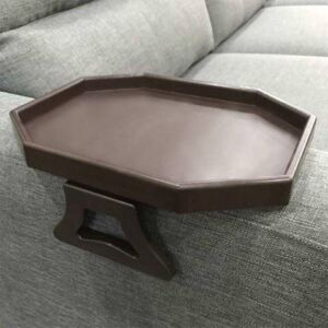 Sofa Arm Clip Table, Armrest Tray Table, Drinks/Remote Control/Snacks Holder …