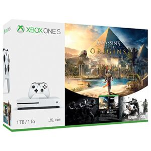 Xbox One S 1TB Console – Assassin’s Creed Origins Bonus Bundle