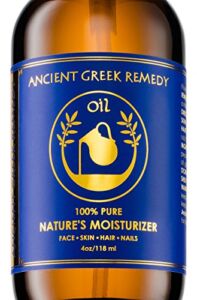 Organic Blend of Olive, Lavender, Almond, Vitamin E and Grapeseed Oils, Day and Night Moisturizer for Dry Skin, Face, Hair, Foot, Leg, Hands, Nail and Cuticle Care, Natural Body Oil for Women and Men