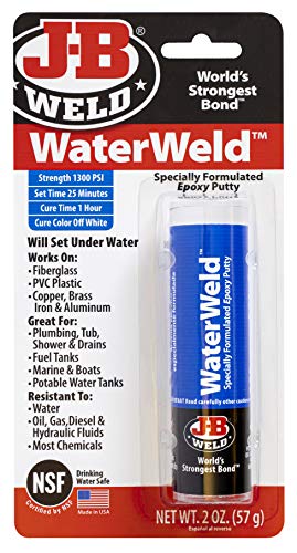 J-B Weld 8277 WaterWeld Epoxy Putty Stick – 2 oz. | The Storepaperoomates Retail Market - Fast Affordable Shopping