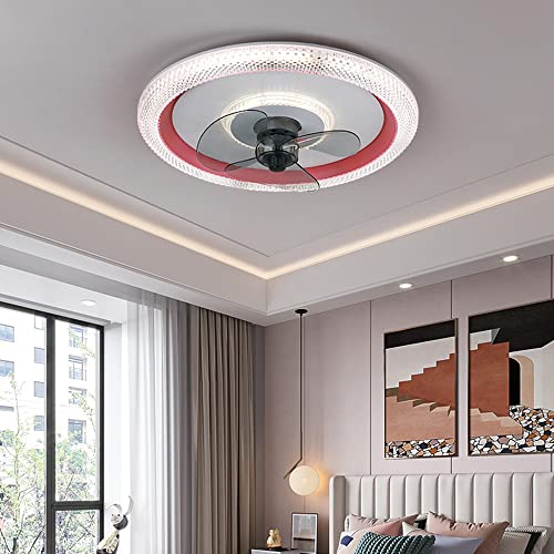 FAZRPIP Smart LED Ceiling Light with Fan, 19.7 Inch Ceiling Fan Lights 3 Wind Speeds, Stepless Dimming Light, Modern Fan Lighting for Living Room, Dining Room, Bedroom, Office | The Storepaperoomates Retail Market - Fast Affordable Shopping