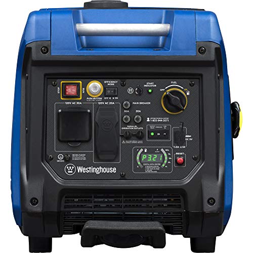 Westinghouse 4500 Watt Super Quiet Portable Inverter Generator, Remote Electric Start with Auto Choke, Wheel & Handle Kit, RV Ready, Gas Powered, Parallel Capable | The Storepaperoomates Retail Market - Fast Affordable Shopping