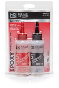 Bob Smith Industries BSI-201 Quik-Cure Epoxy (4.5 oz. Combined),Clear