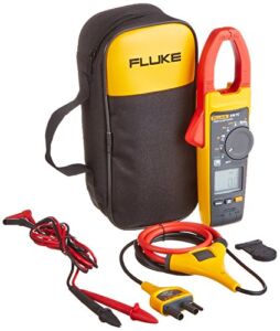Fluke 376FC AC/DC Clamp Meter with iFlex For Industrial/Commercial Electricians, VFD Low Pass Filter For Accurate Measurements, Inrush Measurements, Bluetooth Connectivity For Remote Measurements