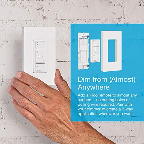 Lutron Caséta Wireless Smart Lighting Dimmer Switch and Remote Kit | P-PKG1W-WH | The Storepaperoomates Retail Market - Fast Affordable Shopping