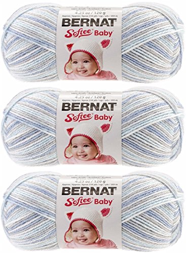 Bernat 166031-31129 Softee Baby Yarn – Ombres – Blue Flannel3 | The Storepaperoomates Retail Market - Fast Affordable Shopping