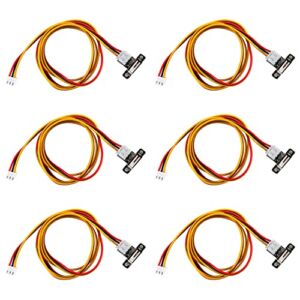 6PCS Micro Limit Switches with 1M 3 Pin Cable for 3018-PRO CNC Router Machine