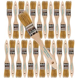 Pro Grade – Chip Paint Brushes – 24 Ea 1 Inch Chip Paint Brush