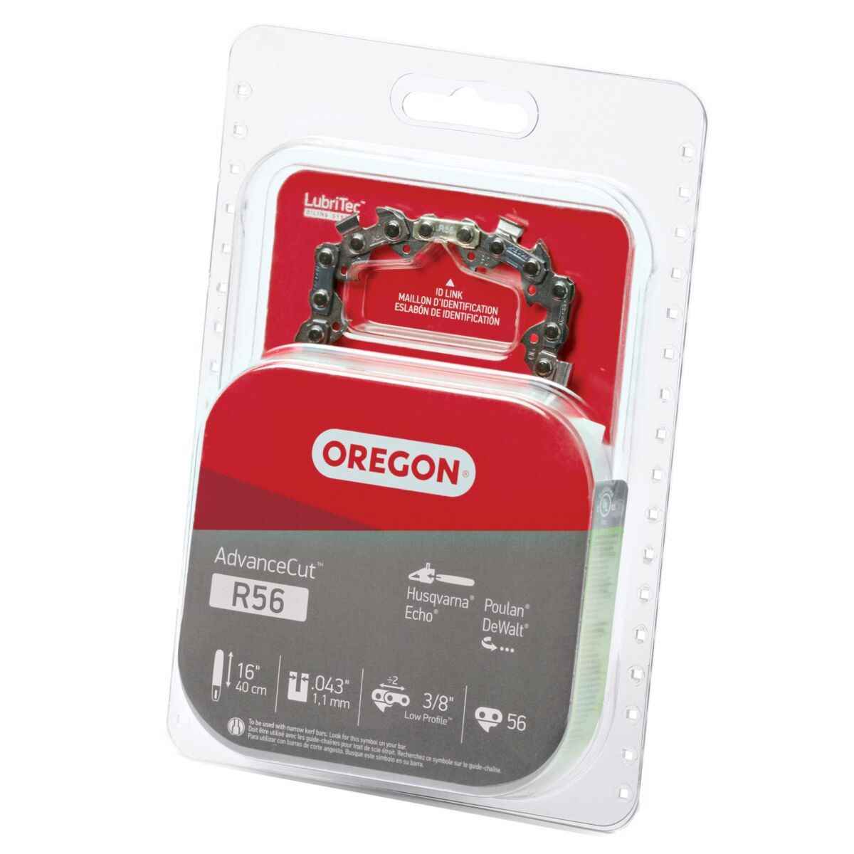 Oregon R56 AdvanceCut Chainsaw Chain for 16-Inch Bar -56 Drive Links – low-kickback chain fits Greenworks, Makita, EGO, DeWalt and more | The Storepaperoomates Retail Market - Fast Affordable Shopping