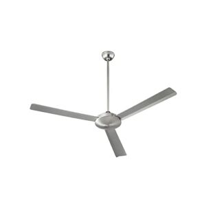 Furze Top 3 Blade Ceiling Fan-15.63 inches Tall and 60 inches Wide Satin Nickel Furze Top 3 Blade Ceiling Fan-15.63 inches Tall and 60 inches Wide 183-Bel-4636794