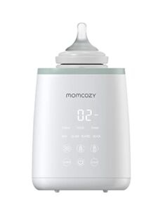 Momcozy Smart Baby Bottle Warmer, 6-in-1 Fast Baby Milk Warmer with Countdown Function, Accurate Temperature Control Bottle Warmer for Breastmilk or Formula