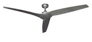Evolution 72 in. Indoor/Outdoor Brushed Nickel -1 Ceiling Fan with Remote Control