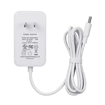 12V Power Cord Replacement for 4moms mamaRoo 2/4, rockaRoo Baby Swing, mamaRoo 2015 Infant Seat Bouncer, AC Adapter Charger White | The Storepaperoomates Retail Market - Fast Affordable Shopping