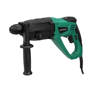 HOTECHE Rotary Hammer Drill,SDS PLUS 7.7-Amp 4 Functions corded Demolition Hammer for Concrete Drill with EXTRA 13MM(1/2”) Drill Chuck (Green)
