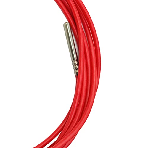 Sudemota 3 Meters 2 Wire PT1000 Temperature Sensor Thermistor Silicone Gel Coated Probe 50mmx6mm -50-180 Centigrade RTDs | The Storepaperoomates Retail Market - Fast Affordable Shopping