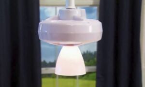 Breeze Lite 8.5″ Light Bulb Socket Ceiling Fan