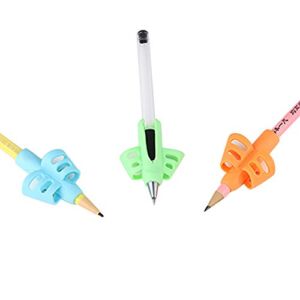 3Pack Pencil Grips for Kids Toddlers Writing Aid Tools Handwriting Posture Correction Training Pencil Grippers Holder