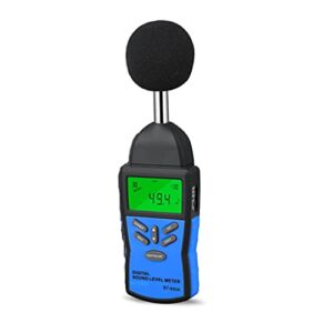 SJYDQ 30-130dB Digital Sound Level Meter Noise Volume Measuring Instrument Decibel Monitoring Detector Audio Tester