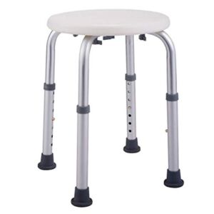 Shower Chair for Inside Shower,Bathroom Safety and Shaving Seat Stool – Adjustable,Small and Lightweight Bathroom Stool
