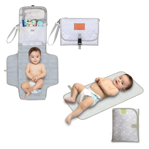 KeaBabies Portable Diaper Changing Pad and Waterproof Foldable Baby Changing Mat – Travel Diaper Change Mat – Diaper Changing Station – Travel Diaper Change Pad – Lightweight Changing Pads for Baby | The Storepaperoomates Retail Market - Fast Affordable Shopping