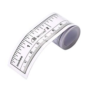 Self Adhesive Measure Tape, Ruler Sticker, Stickers Measure Machine Tape, Workbench Ruler for Work Woodworking, Drafting Table
