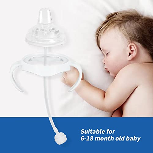 Sippy Cup Soft Spout Conversion Kit for Philips Avent Natural Baby Bottle, Bottle Handles and Weighted Straw （2 Pack） | The Storepaperoomates Retail Market - Fast Affordable Shopping