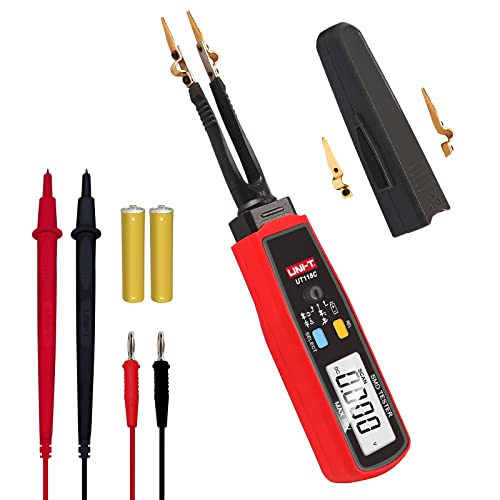 UNI-T Digital Smart SMD Tester UT116C, Intelligent Diode Continuity Resistor Capacitor LED Battery Test Mini Multi Tester 6000 Counts Auto Ranging Resistance Capacitance DC Voltage | The Storepaperoomates Retail Market - Fast Affordable Shopping