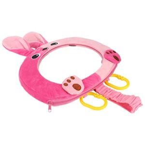 Car Mirror for Kids Car Rear View Mirror (Pink Bunny)