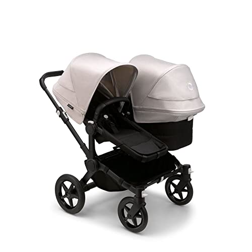 Bugaboo Donkey 5 Complete Twin Stroller – Convert Your Single into a Double Stroller – Black/Midnight Black/Misty White | The Storepaperoomates Retail Market - Fast Affordable Shopping