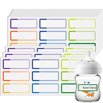 Waterproof Baby Bottle Labels for Daycare Supplies Self-laminating, Dishwasher Safe, 108 PCS Toddler Daycare Labels, School Name Labels Stickers for Kids Stuff, Kids Name Tags for Plastic Water Bottle | The Storepaperoomates Retail Market - Fast Affordable Shopping