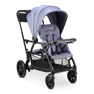 New Joovy Caboose RS Stroller, Premium Sit and Stand Stroller, Slate