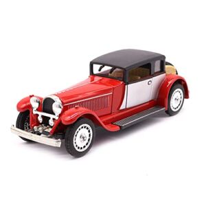 Adarl Vintage Red Truck Decor, Zinc Alloy Toy Car for Kids,Home Christmas Decorations,Christmas Birthday Gift for Kids,Handcrafted Decor Pickup Truck Model for Home Table Decoration